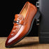 Benjy Men’s Brogue Shoes – Classic Wingtip Dress Shoe | Smart Casual & Formal Wear - Solorfit