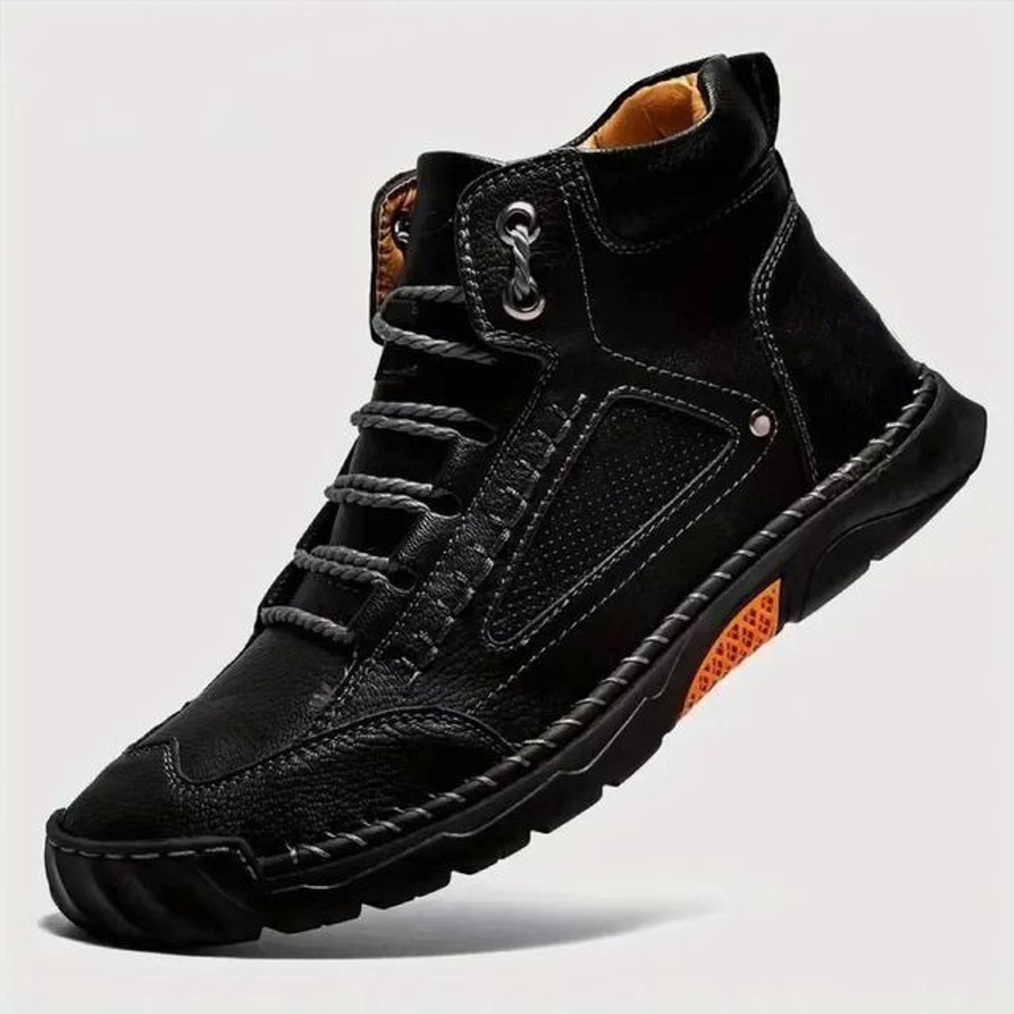 Men’s Leather Boots – Handmade, Supportive & Spacious Fit