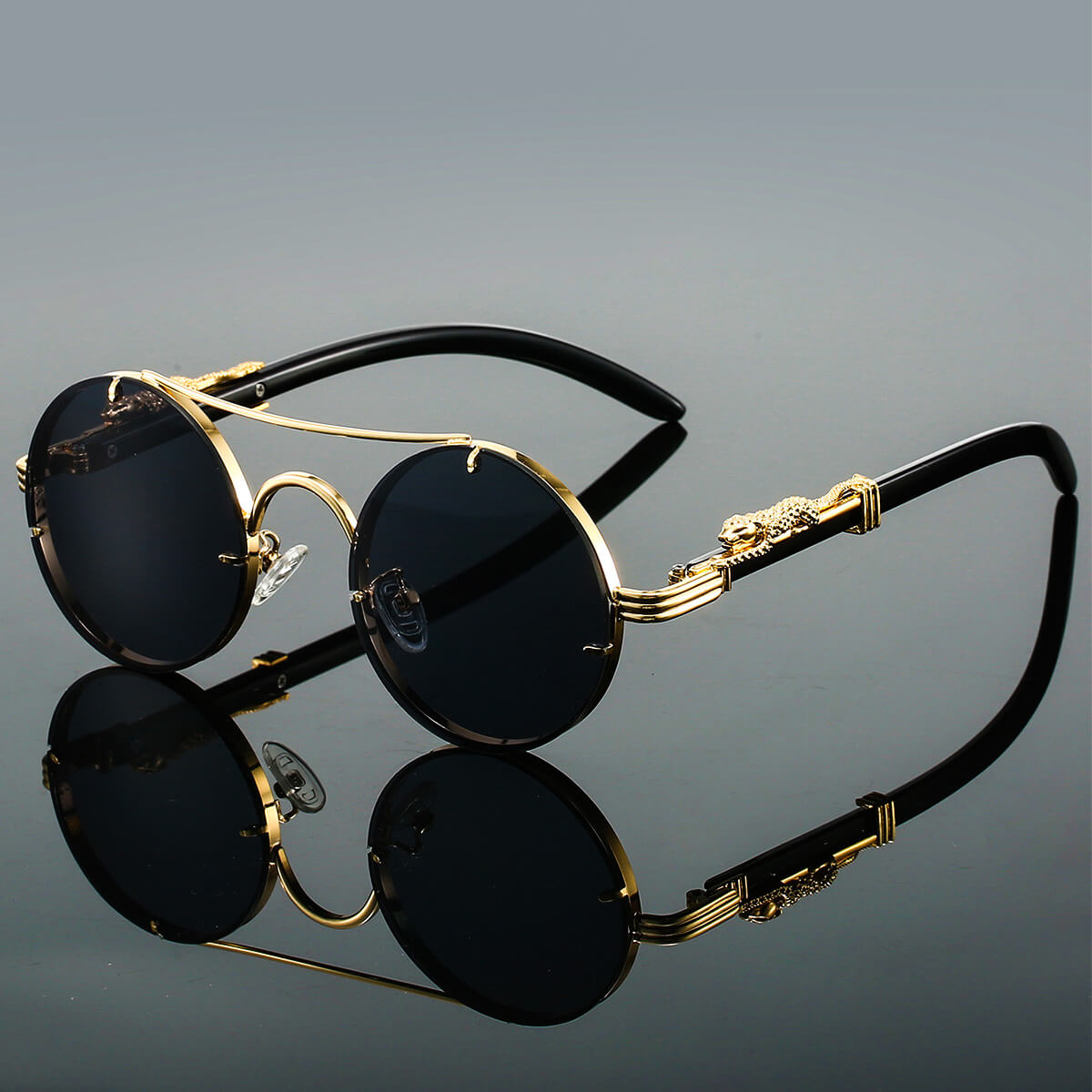 Panthera Onca Retro Shades Glasses - Solorfit