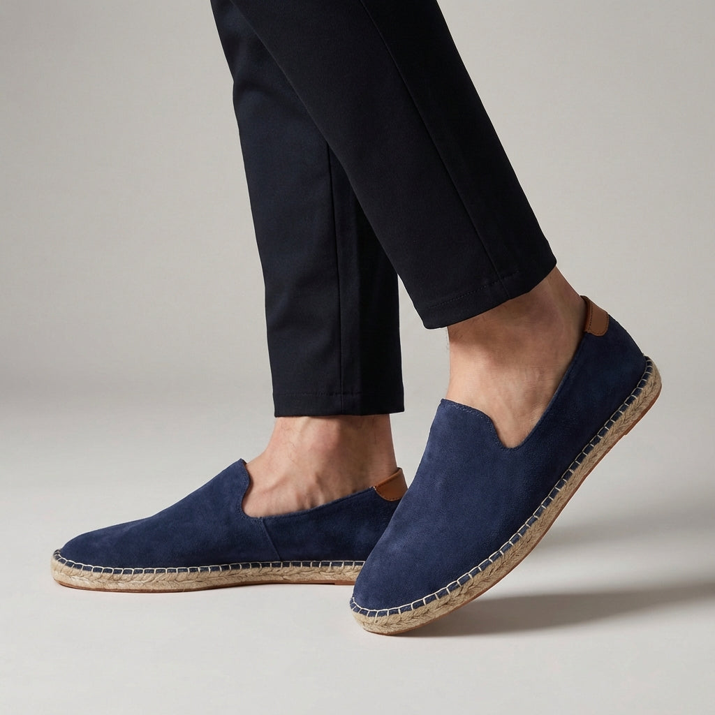 Men's Casual Slip-On Loafers with Lightweight Walking Design