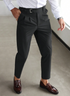 Solorfit | Men's Business Casual Solid Color Trousers – Slim Fit Formal Pants with Side Pockets for Work, Office & Daily Wear - Solorfit