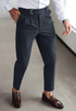 Solorfit | Men's Business Casual Solid Color Trousers – Slim Fit Formal Pants with Side Pockets for Work, Office & Daily Wear - Solorfit