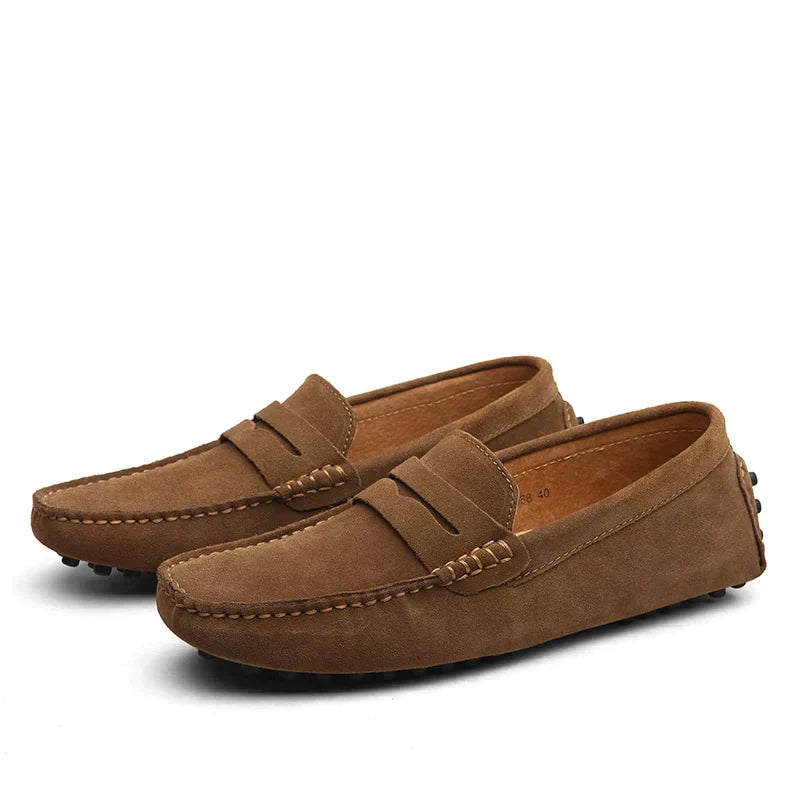 Lorenzo | Elegant And Comfortable Suede Loafers