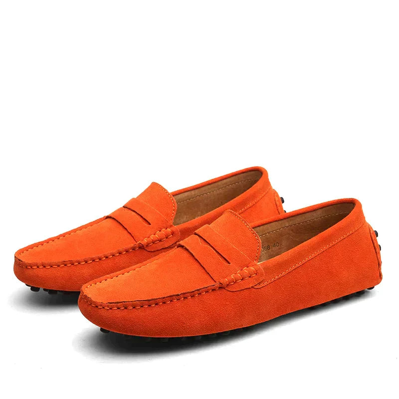 Lorenzo | Elegant And Comfortable Suede Loafers