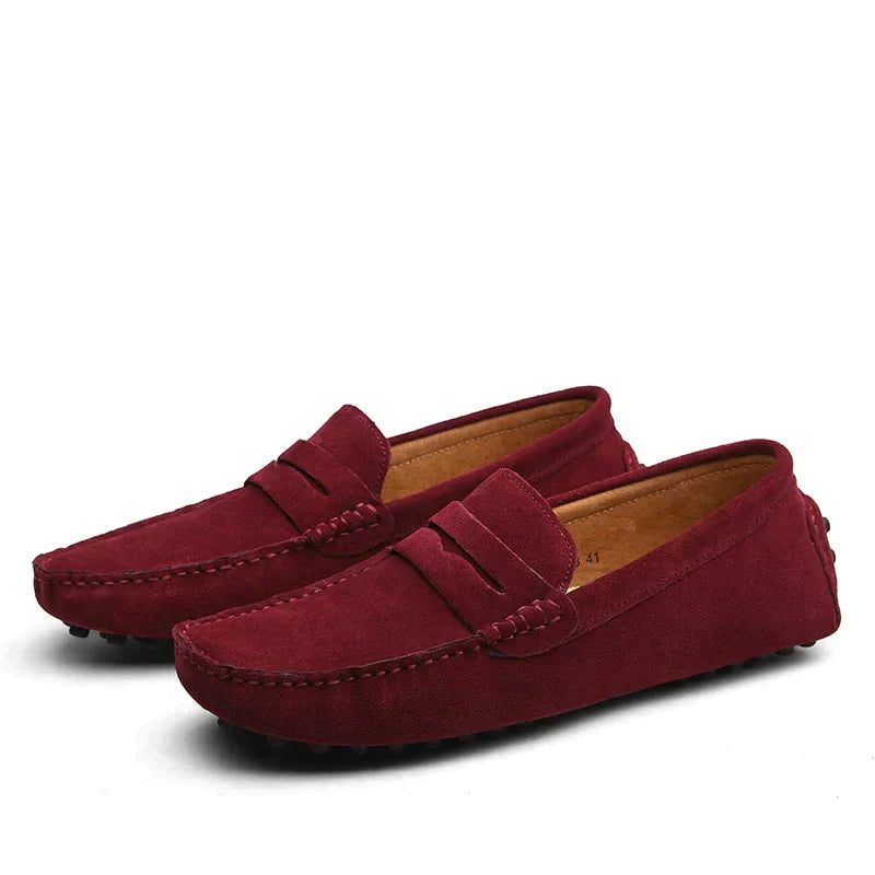 Lorenzo | Elegant And Comfortable Suede Loafers