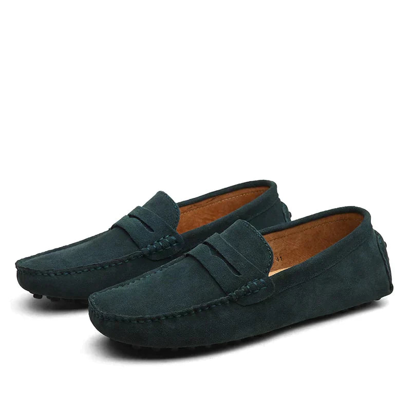 Lorenzo | Elegant And Comfortable Suede Loafers