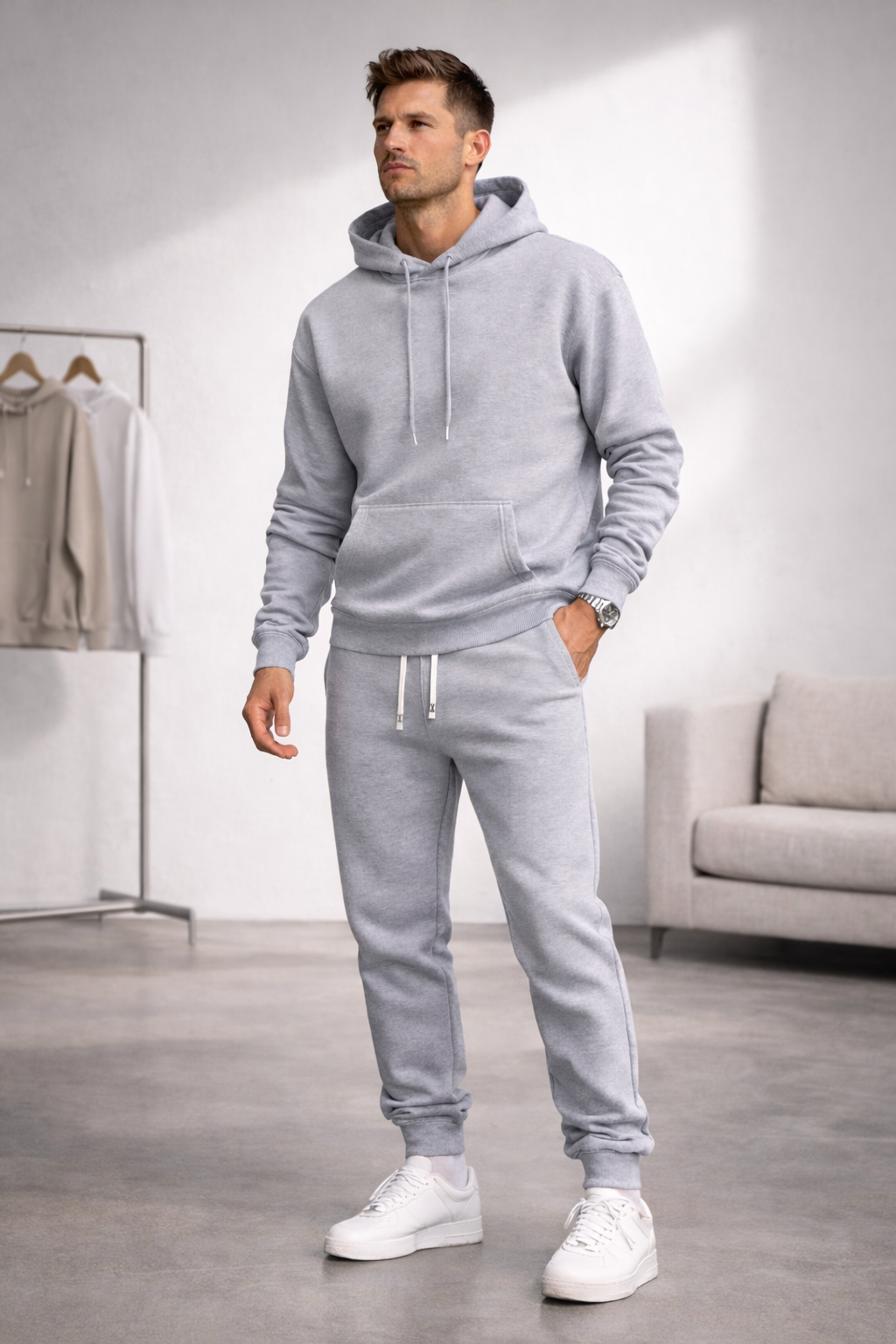 Studio Men Two Piece Set Tracksuit