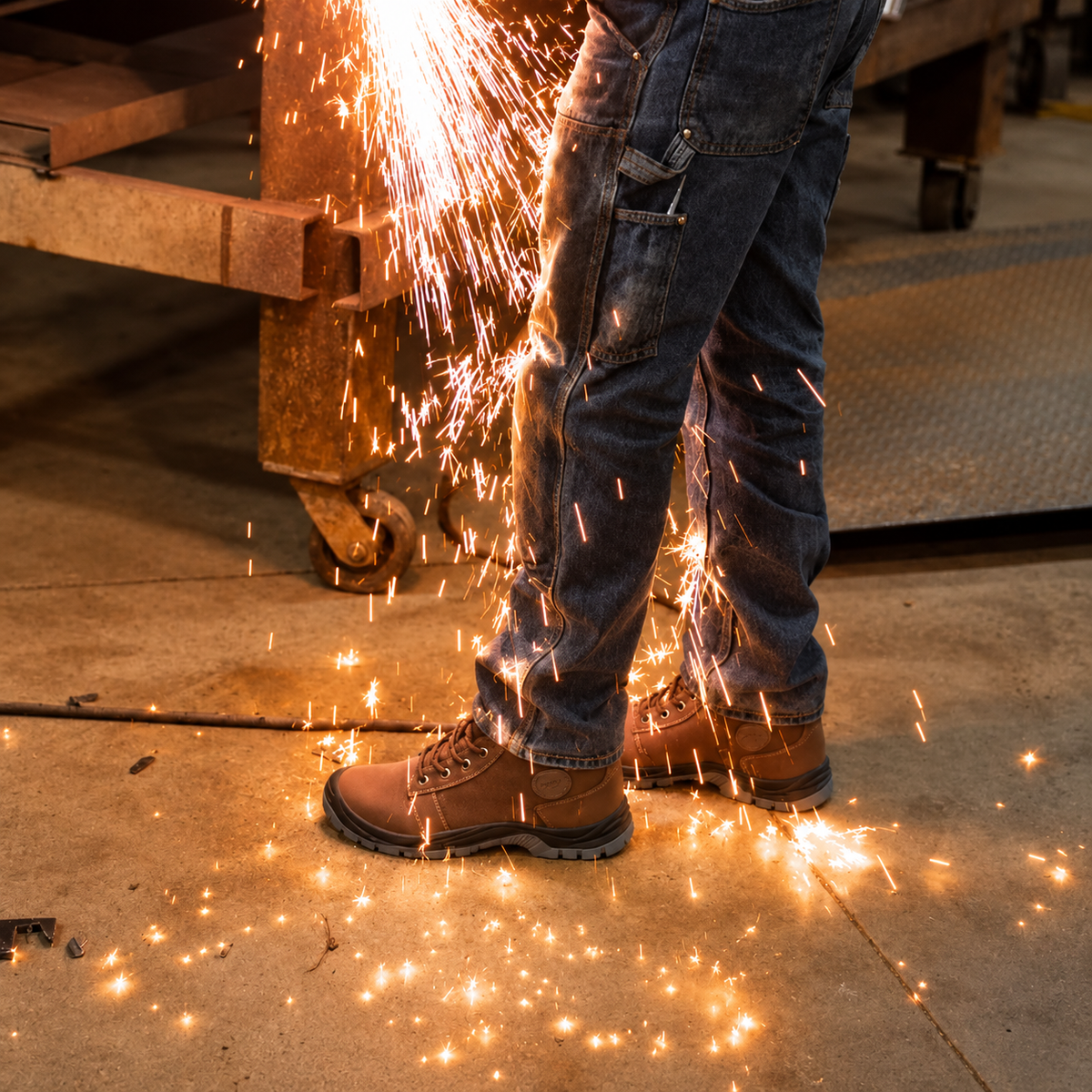 Orthopaedic Safety Boots with Steel Toe