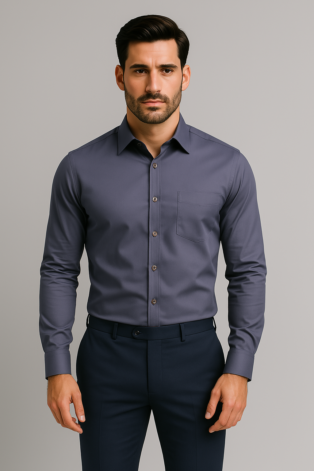 Anti-Wrinkle Business Shirt – Wrinkle-Free, No-Iron, Comfortable Fit for Professionals - Solorfit