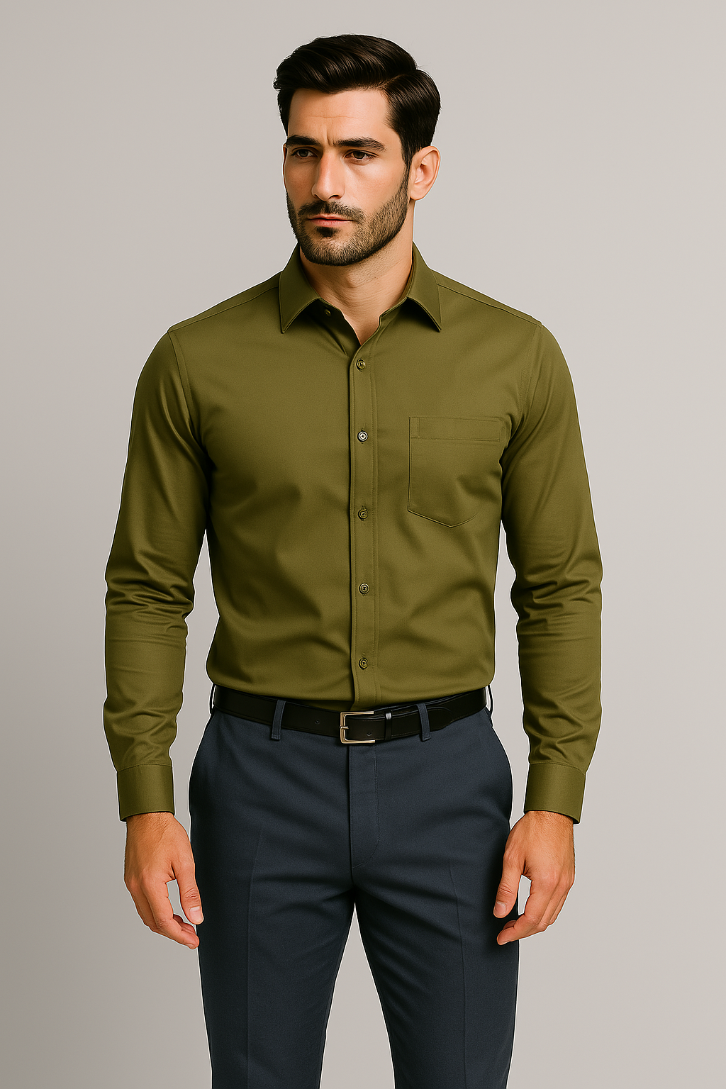 Anti-Wrinkle Business Shirt – Wrinkle-Free, No-Iron, Comfortable Fit for Professionals - Solorfit