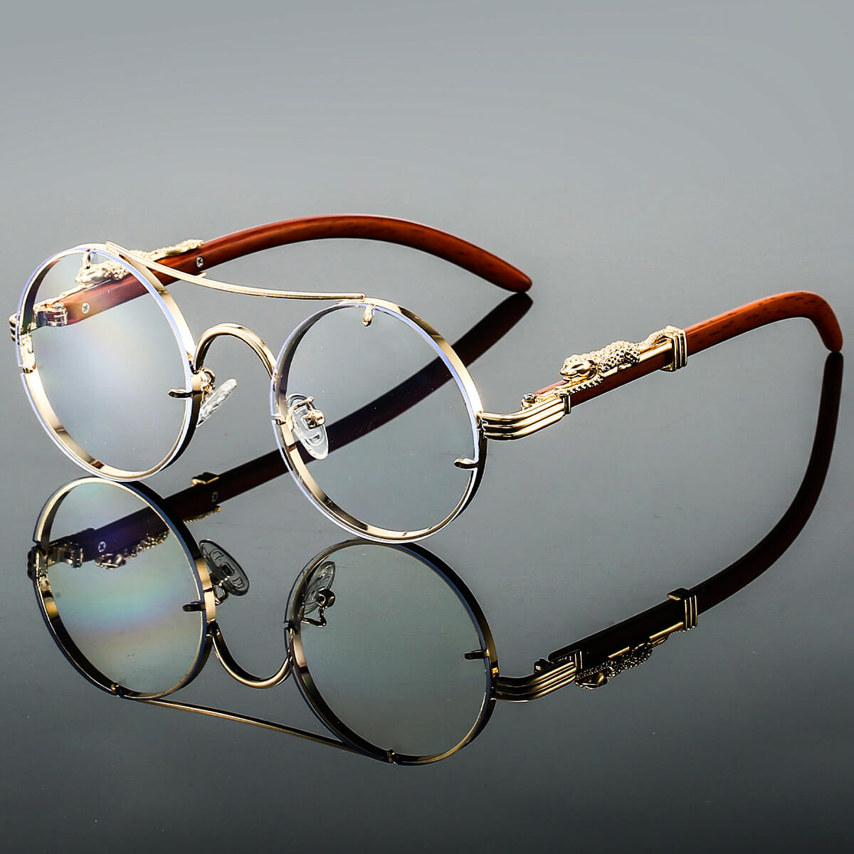 Panthera Onca Retro Shades Glasses - Solorfit