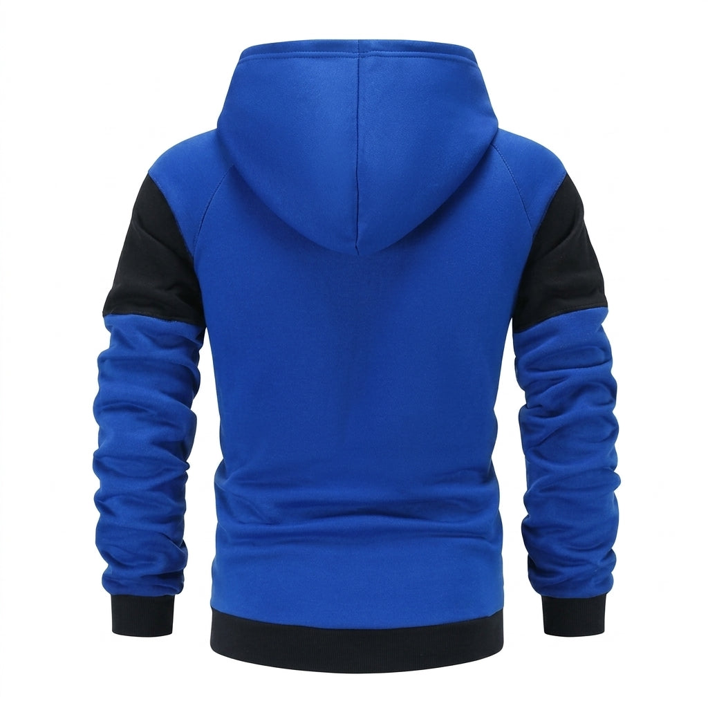 Men’s Hoodie Tracksuit Set Casual Zip Up Jacket Jogger Pants