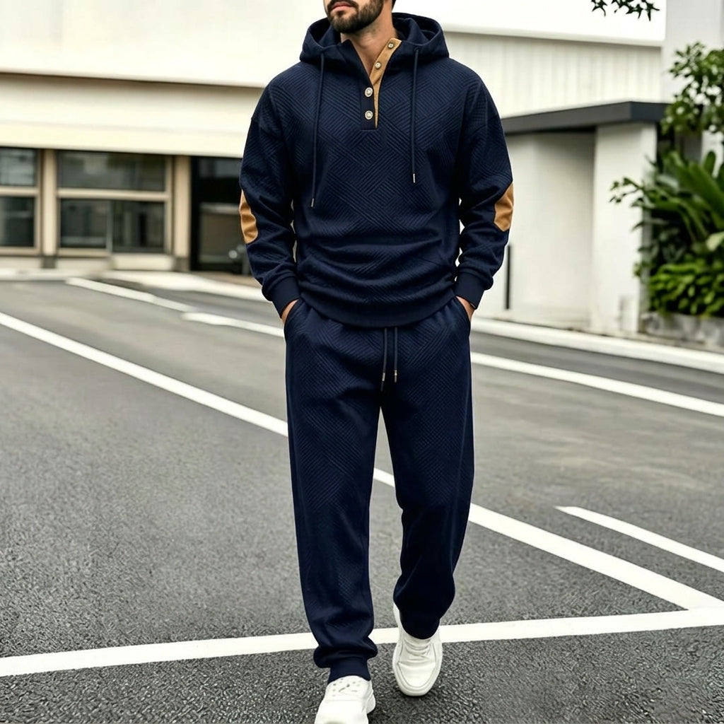 Men’s Hoodie Tracksuit Casual Jogger Set Everyday Wear