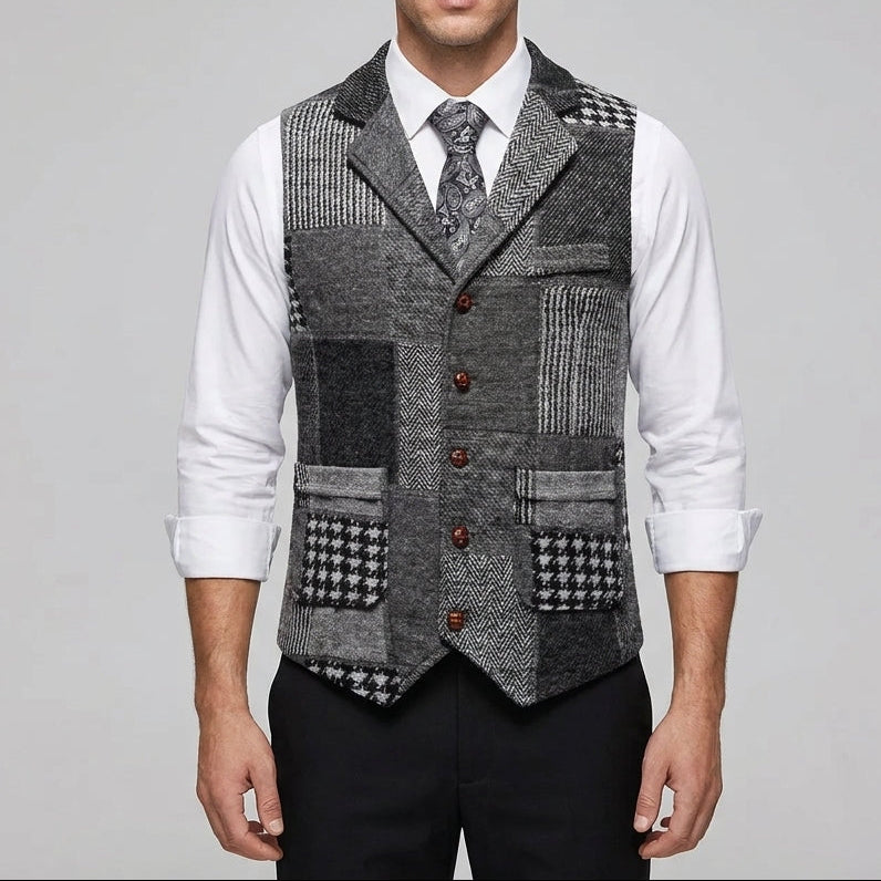 Men’s Formal Vest Suit Waistcoat Casual Dresswear