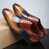 Men’s Dress Shoes – High-Shine Patent Leather, Classic Wingtip Brogue - Solorfit