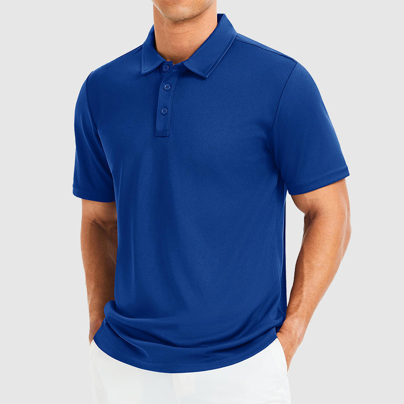 Edward Stone Polo Shirt with Three-Button Collar
