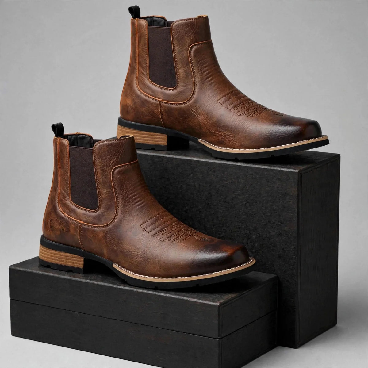Men’s Chelsea Boots Casual Ankle Boots Everyday Dress Shoes