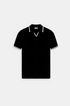 Old Money Contrast Slim Fitted Elegant Summer Sleeveless Polo T-Shirt - Solorfit