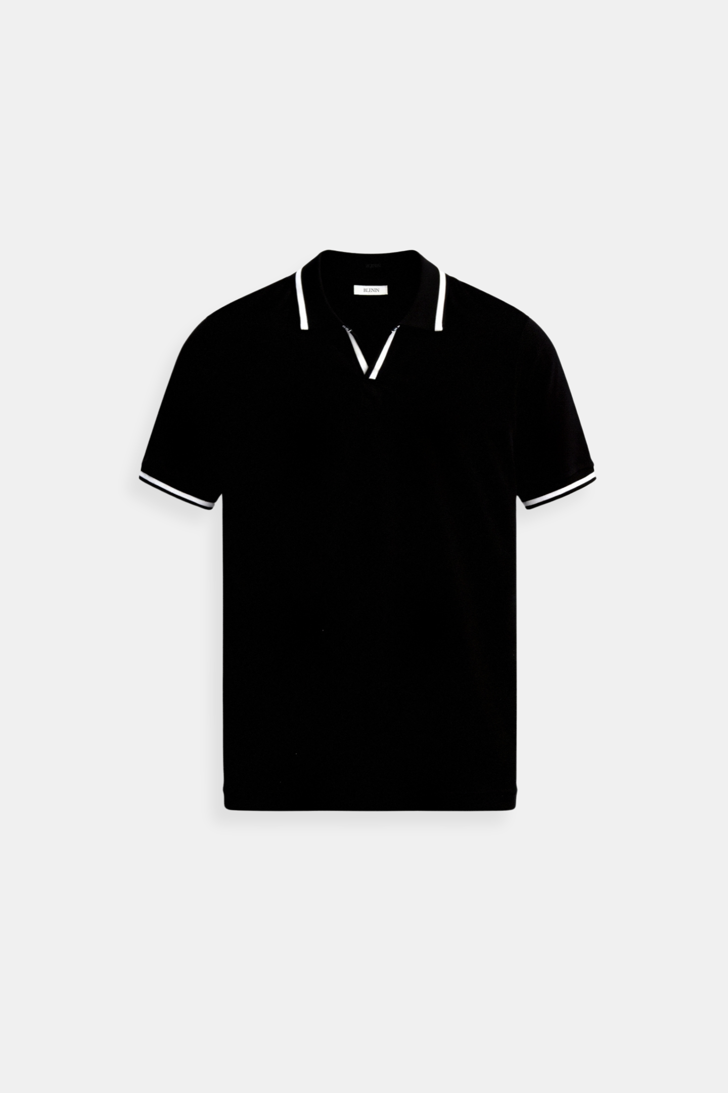 Old Money Contrast Slim Fitted Elegant Summer Sleeveless Polo T-Shirt - Solorfit