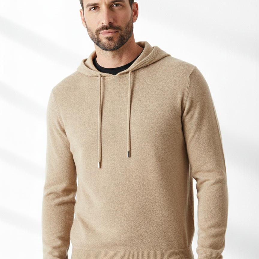 Navaro Men Merino Wool Warm Hoodie