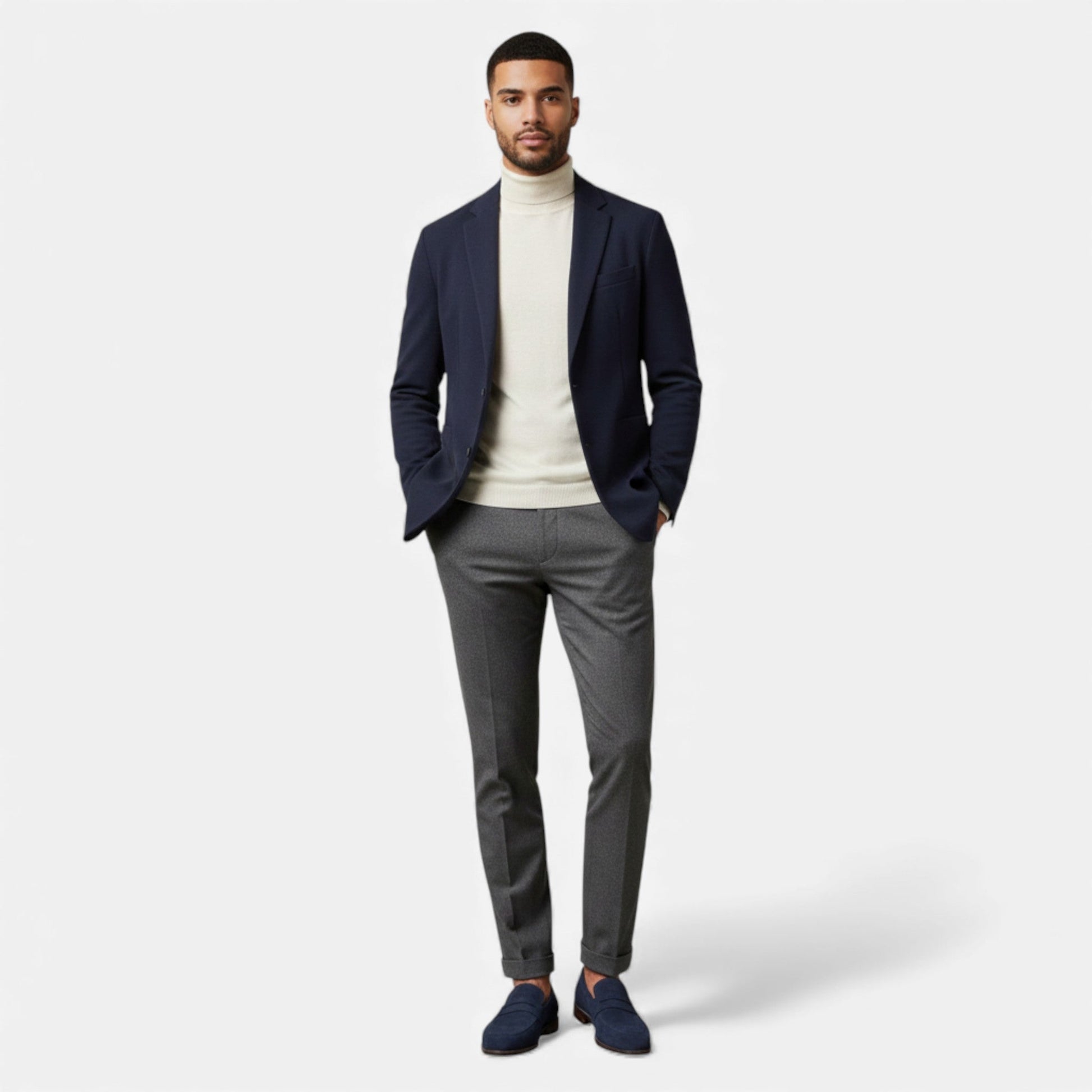 Milvaly | Mens Penny Loafers Leather