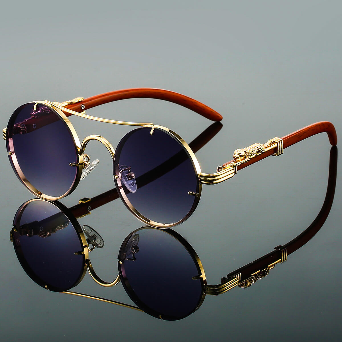 Panthera Onca Retro Shades Glasses - Solorfit