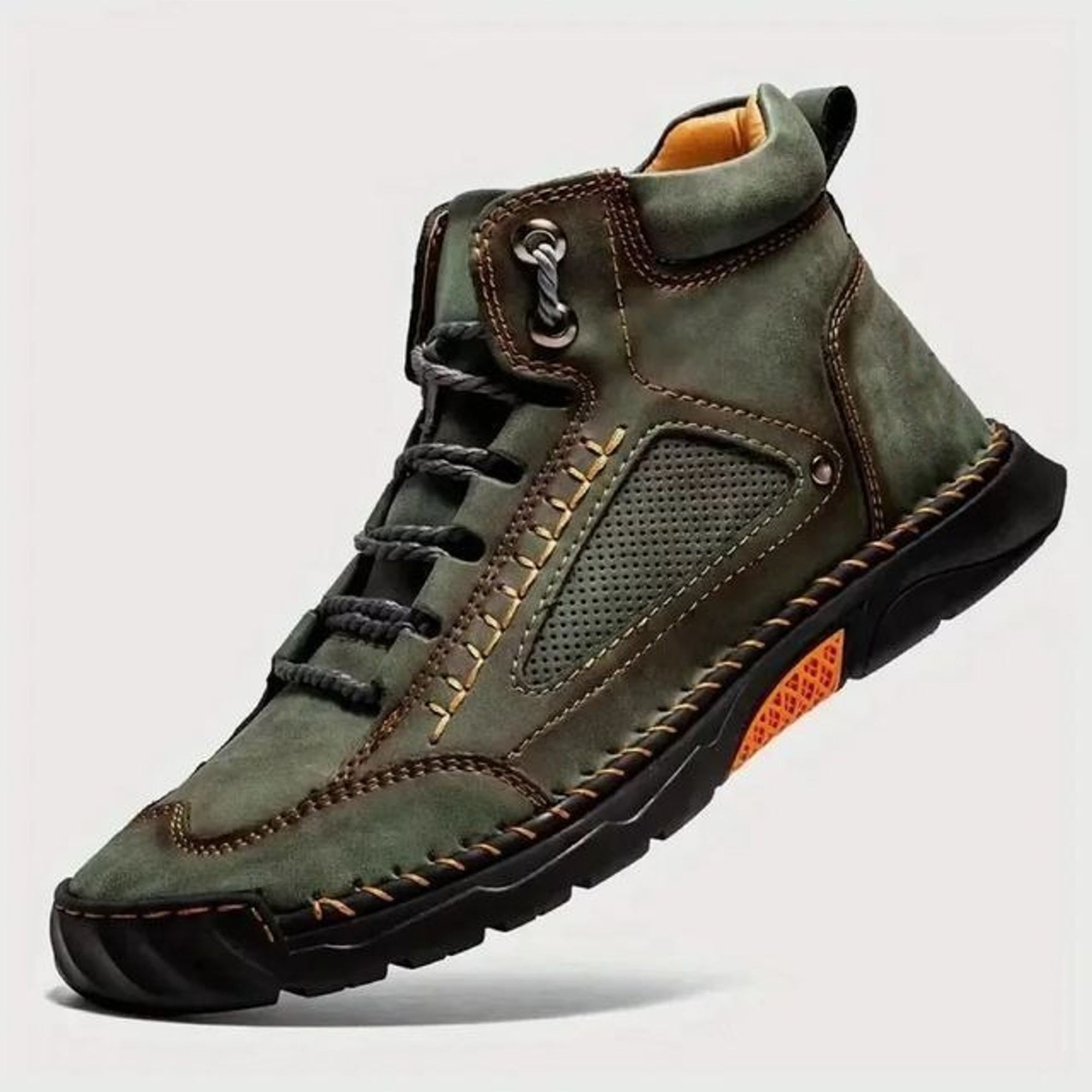 Men’s Leather Boots – Handmade, Supportive & Spacious Fit