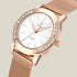 Rose Gold Watch – Elegant Woman Stainless Steel Wristwatch - Solorfit