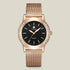 Rose Gold Watch – Elegant Woman Stainless Steel Wristwatch - Solorfit