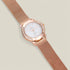 Rose Gold Watch – Elegant Woman Stainless Steel Wristwatch - Solorfit