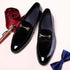 Lusso - Italian style patent Leather Loafers dress shoes for Men - Solorfit