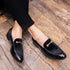 Lusso - Italian style patent Leather Loafers dress shoes for Men - Solorfit