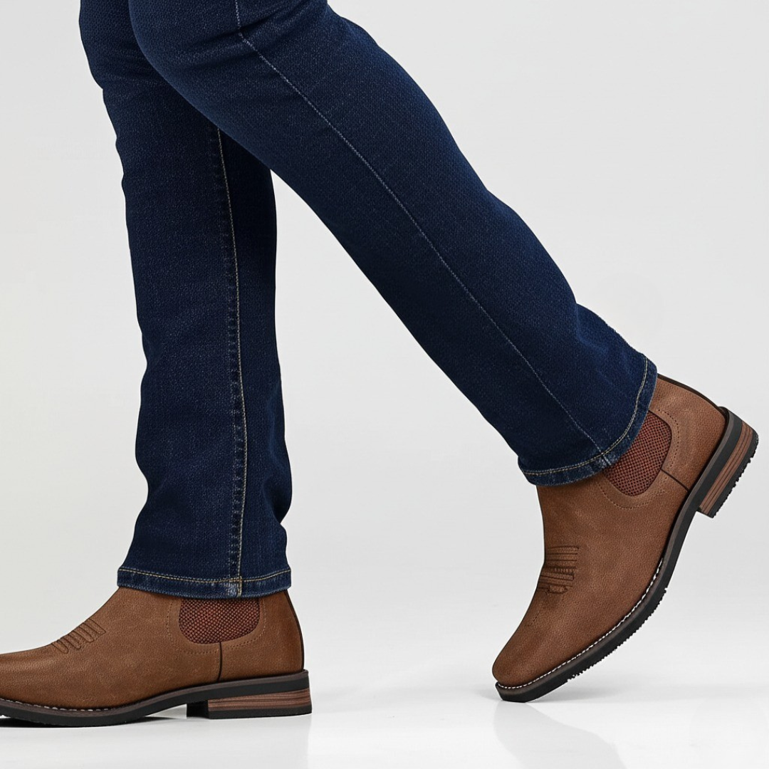 Henrik Men’s Classic Lace-Up Ankle Boots - All Day Wear