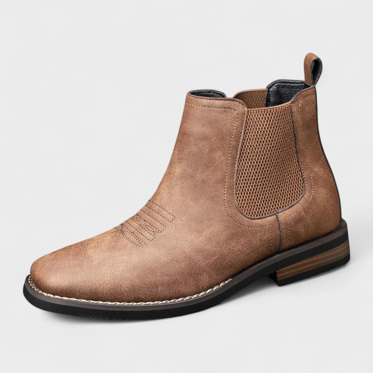 Henrik Men’s Classic Lace-Up Ankle Boots - All Day Wear