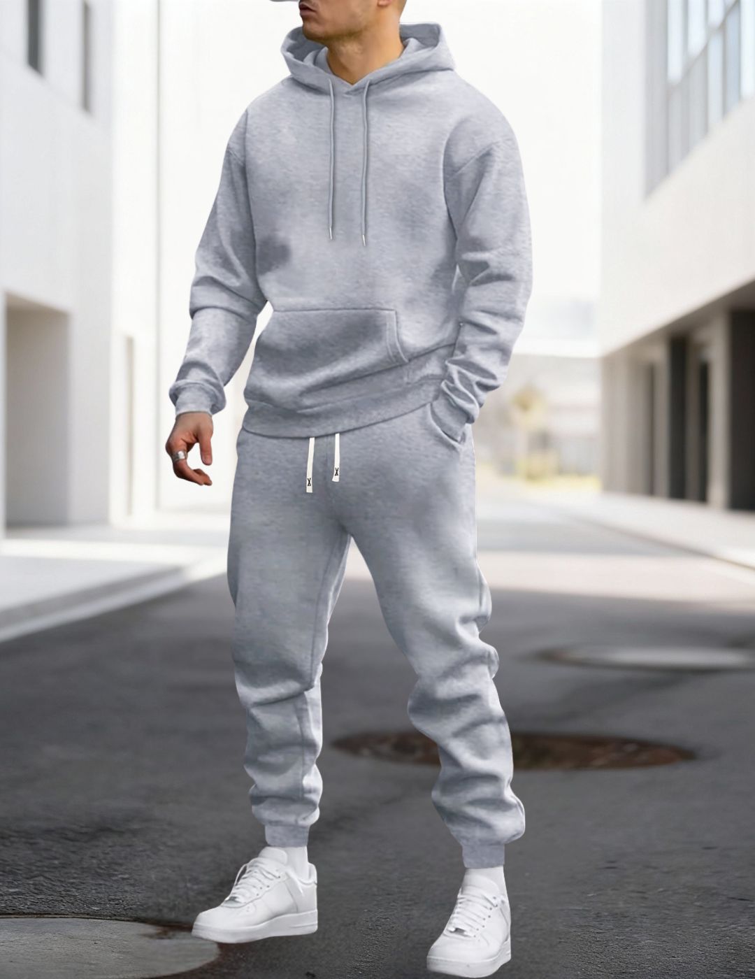 Men’s Hoodie and Jogger Set Casual Two Piece Tracksuit Outfit