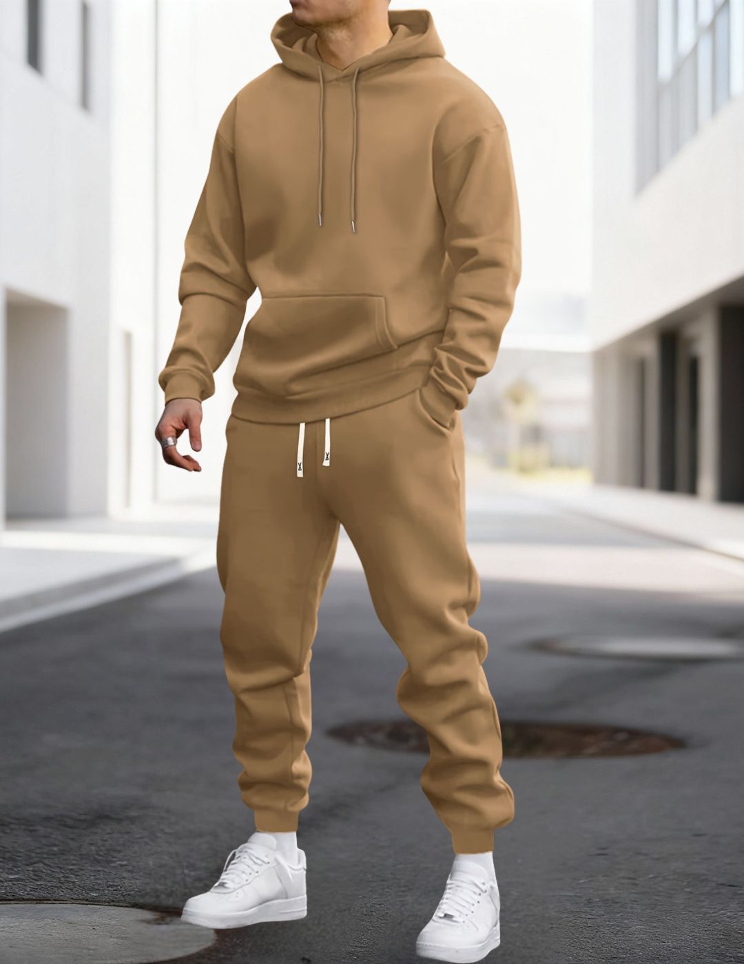 Men’s Hoodie and Jogger Set Casual Two Piece Tracksuit Outfit