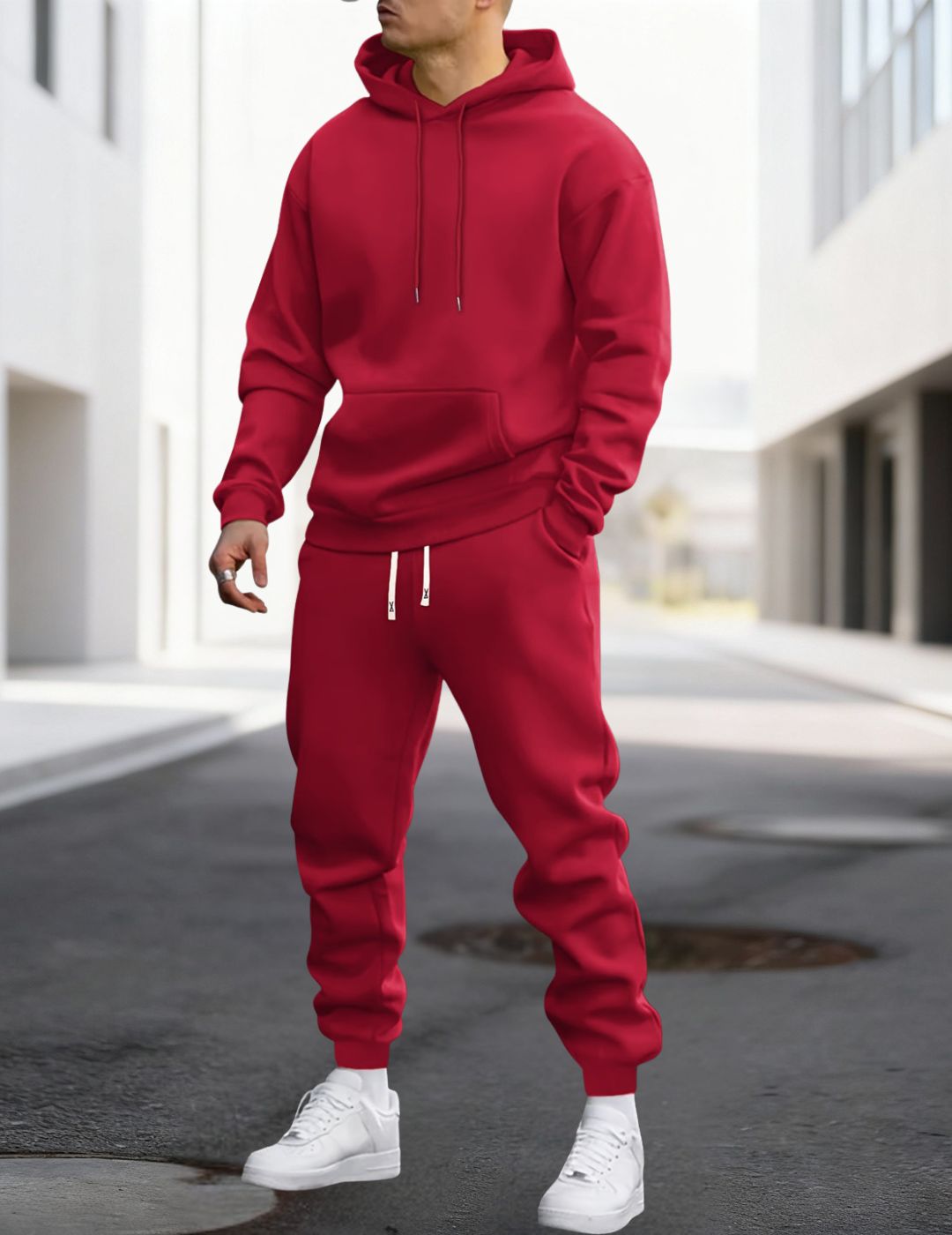 Men’s Hoodie and Jogger Set Casual Two Piece Tracksuit Outfit