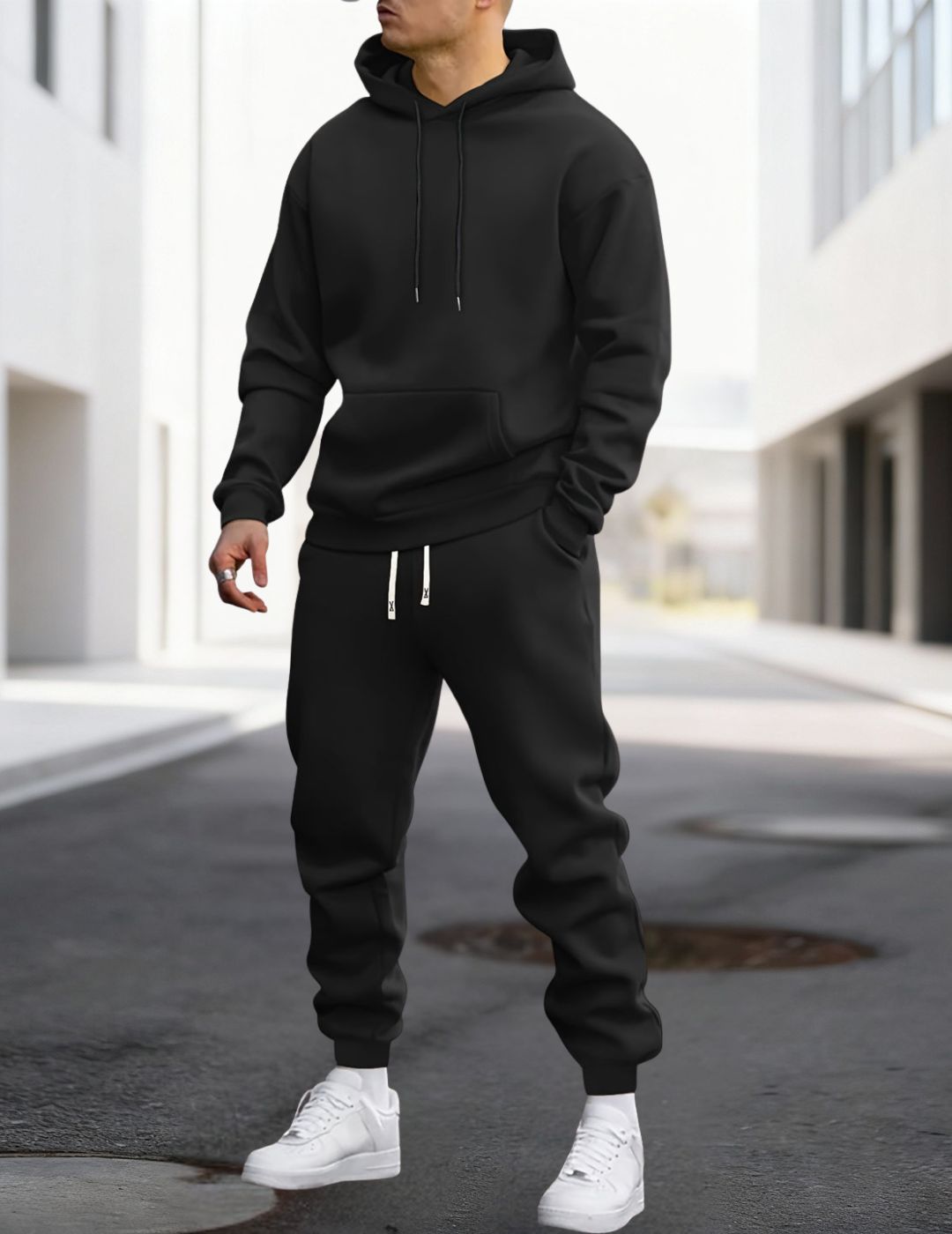Men’s Hoodie and Jogger Set Casual Two Piece Tracksuit Outfit