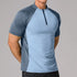 Men’s Half-Zip Sports Shirt – Lightweight Athletic Training Top - Solorfit