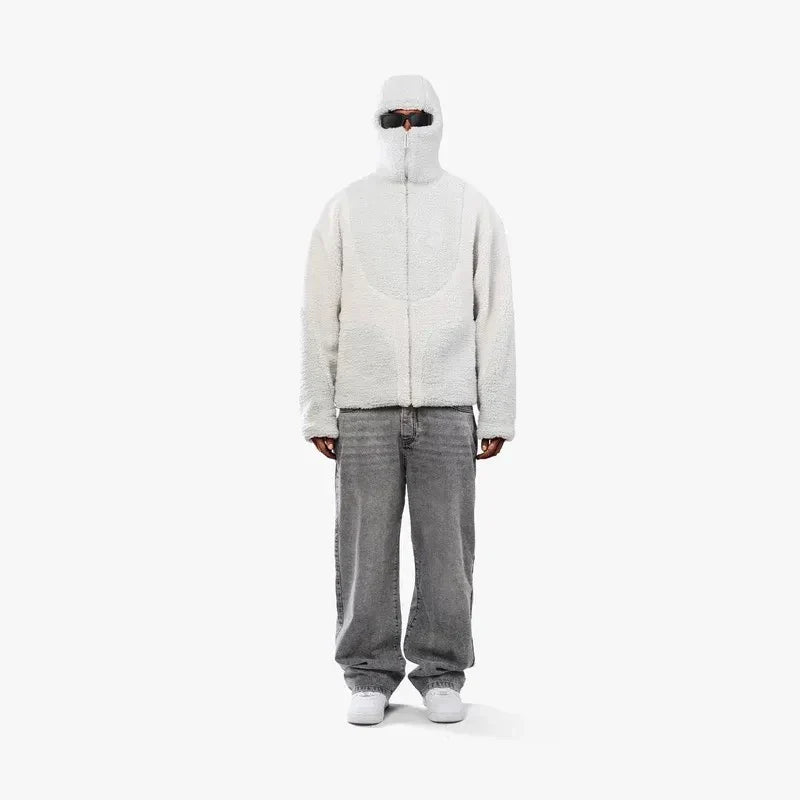 Cloud Lamb Wool Vintage Streetwear Hoodie