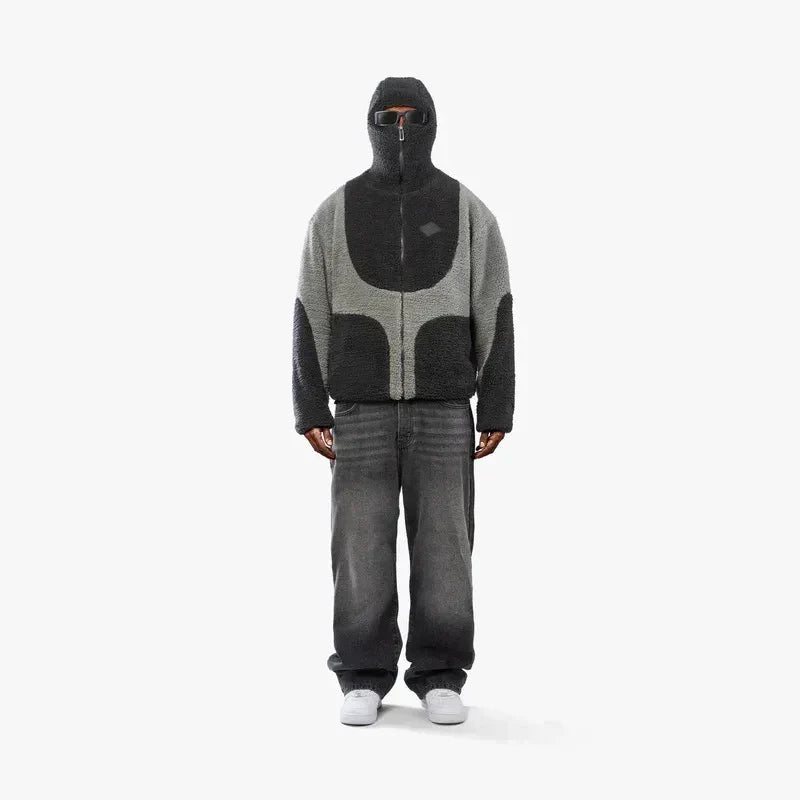 Cloud Lamb Wool Vintage Streetwear Hoodie