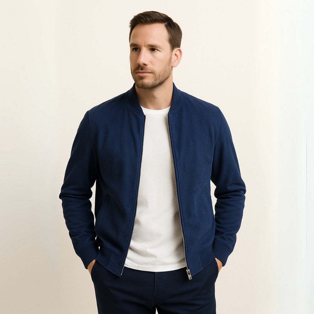 Renoir Men’s Suede Jacket – Old Money Style & Timeless Elegance - Solorfit