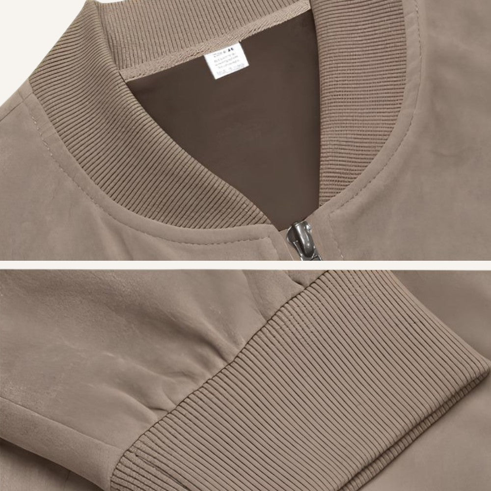 Renoir Men’s Suede Jacket – Old Money Style & Timeless Elegance - Solorfit