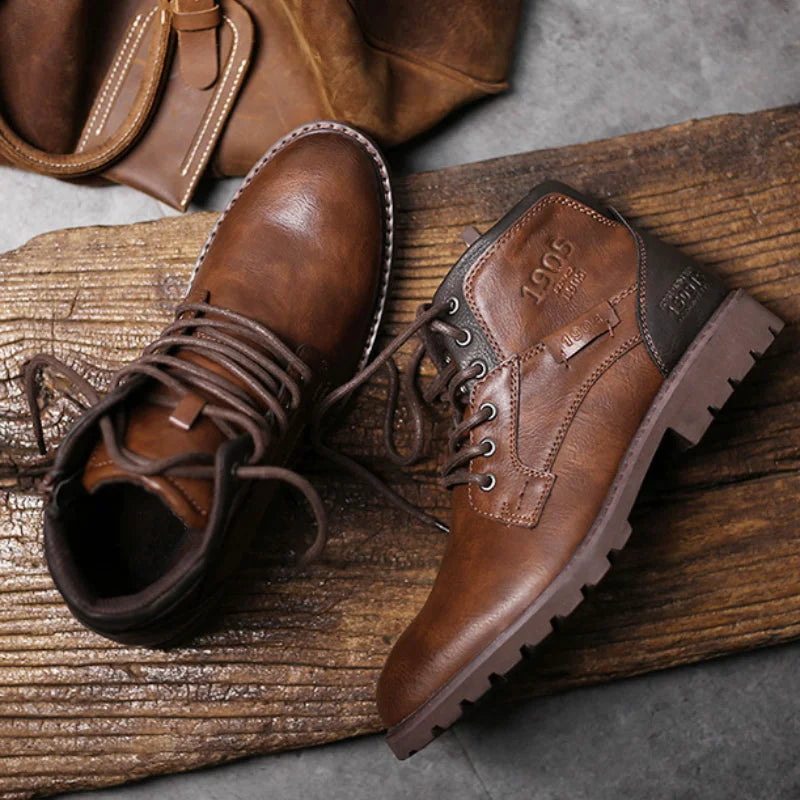 David 1905 | Leather ankle boots - Solorfit