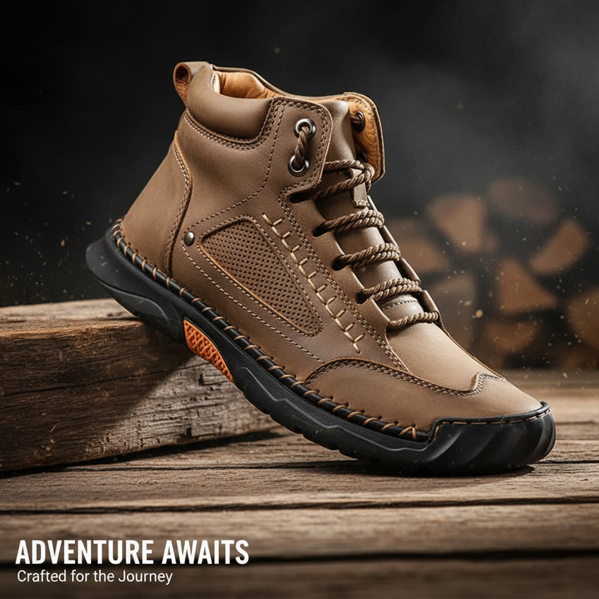 Men’s Leather Boots – Handmade, Supportive & Spacious Fit