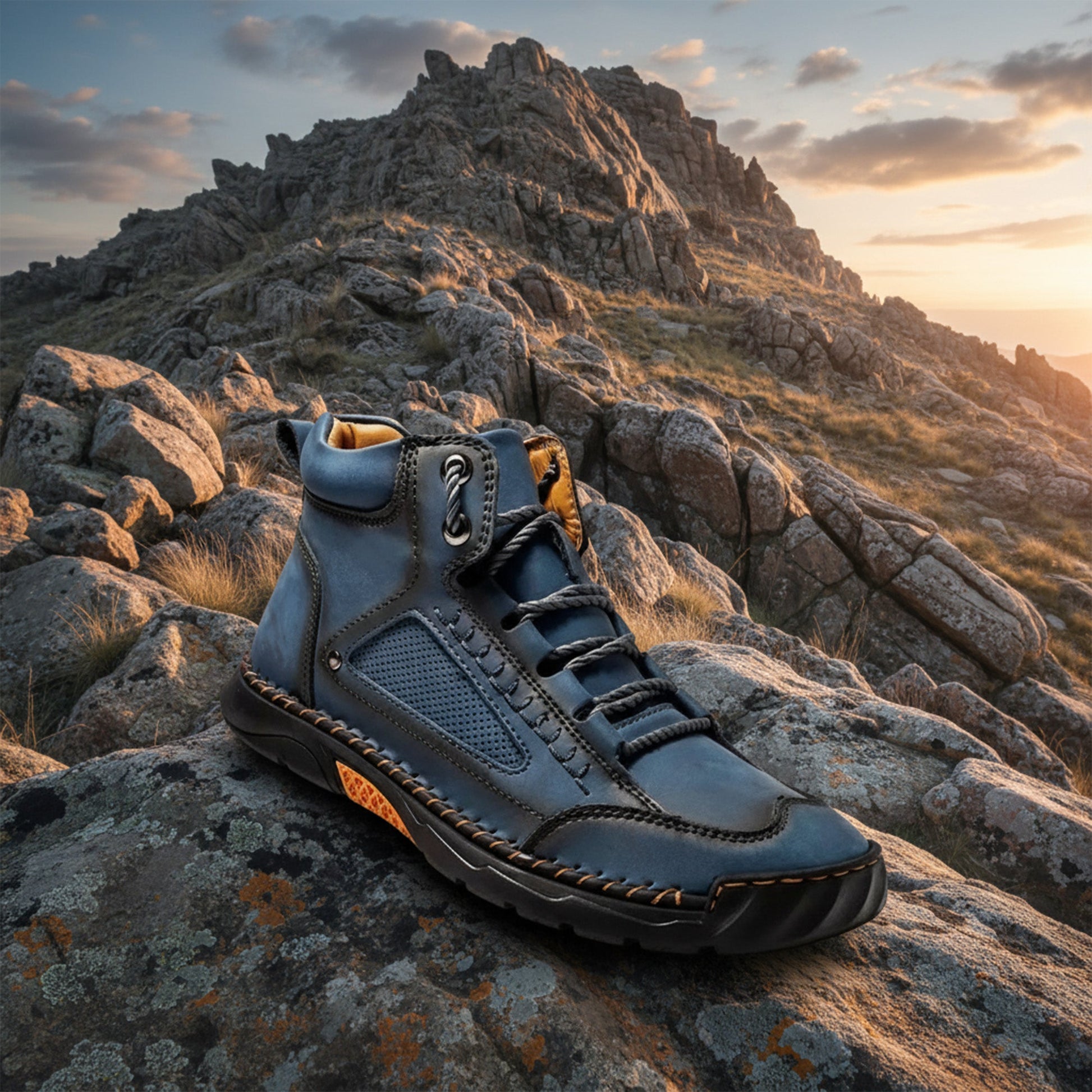 Men’s Leather Boots – Handmade, Supportive & Spacious Fit