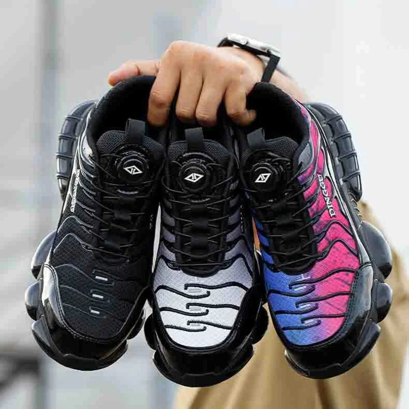 Men’s Running Sneakers Air Cushion Lightweight Athletic Sports Shoes