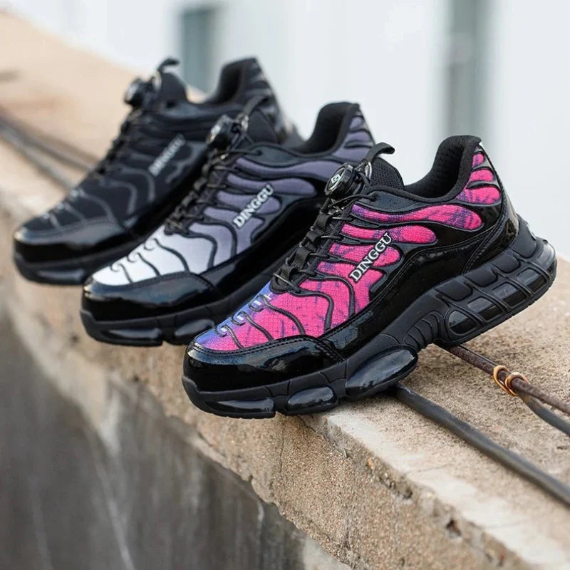 Men’s Running Sneakers Air Cushion Lightweight Athletic Sports Shoes