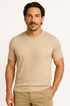 Men’s Cashmere Knit Polo Shirt – Soft Luxury Sweater Top for Smart Casual Wear - Solorfit