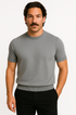 Men’s Cashmere Knit Polo Shirt – Soft Luxury Sweater Top for Smart Casual Wear - Solorfit